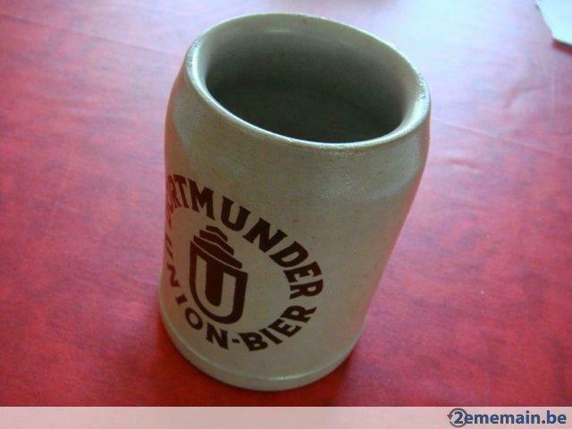 Chope ancienne grès. Marque: "DORTMUNDER"  0,5L., Ophalen of Verzenden, Gebruikt