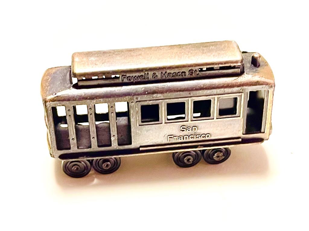 Taille crayon - Vintage 1985 San Francisco CA Cable Car, Enlèvement ou Envoi, Neuf, Tram, Modèle réduit