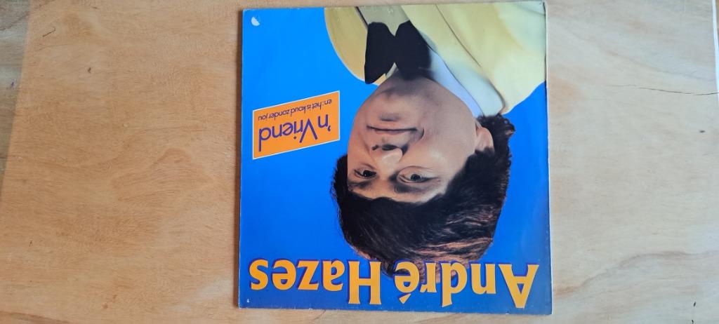 2 Lp's ANDRE HAZES, Cd's en Dvd's, Vinyl | Nederlandstalig, Ophalen of Verzenden, Zo goed als nieuw