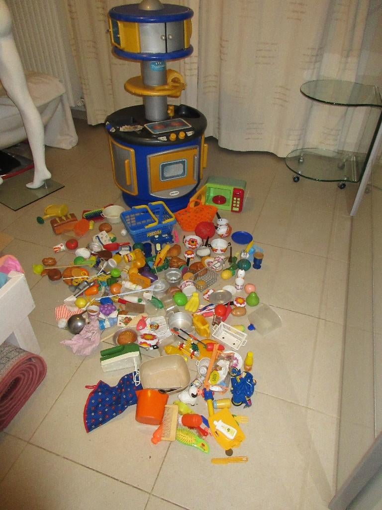 Vintage keukentje speelgoed keuken voor kinderen accessoires, Kinderen en Baby's, Ophalen