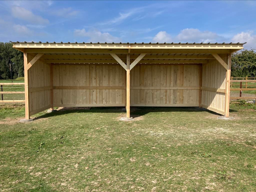 Schuilstal 3x8, Dieren en Toebehoren, Stalling en Weidegang, Stalling, Weidegang