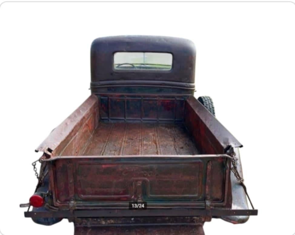 1936 Ford pickup V8 flathead patina ratlook oldtimer, foto 6