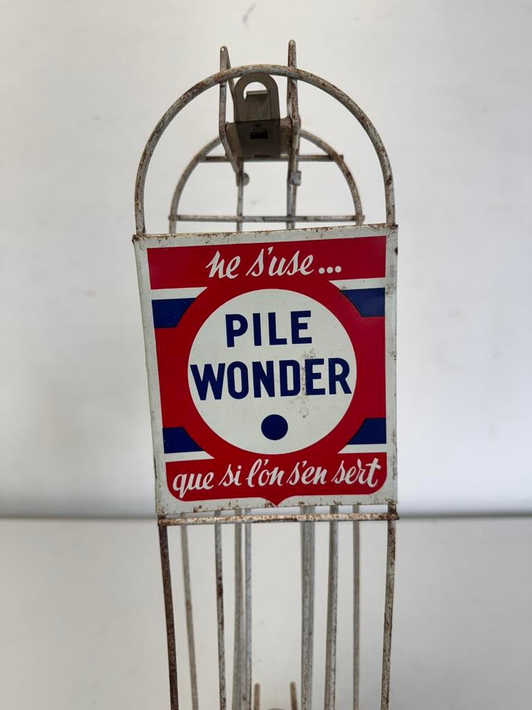 Pile Wonder winkel reclame display, Verzamelen, Ophalen of Verzenden, Gebruikt, Reclamebord