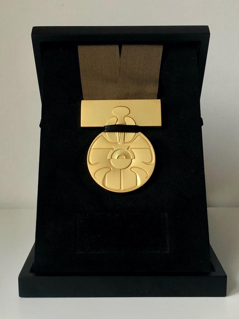 Master Replicas Médaille de Yavin 1/1 Star Wars, Verzamelen, Star Wars, Ophalen, Zo goed als nieuw, Replica