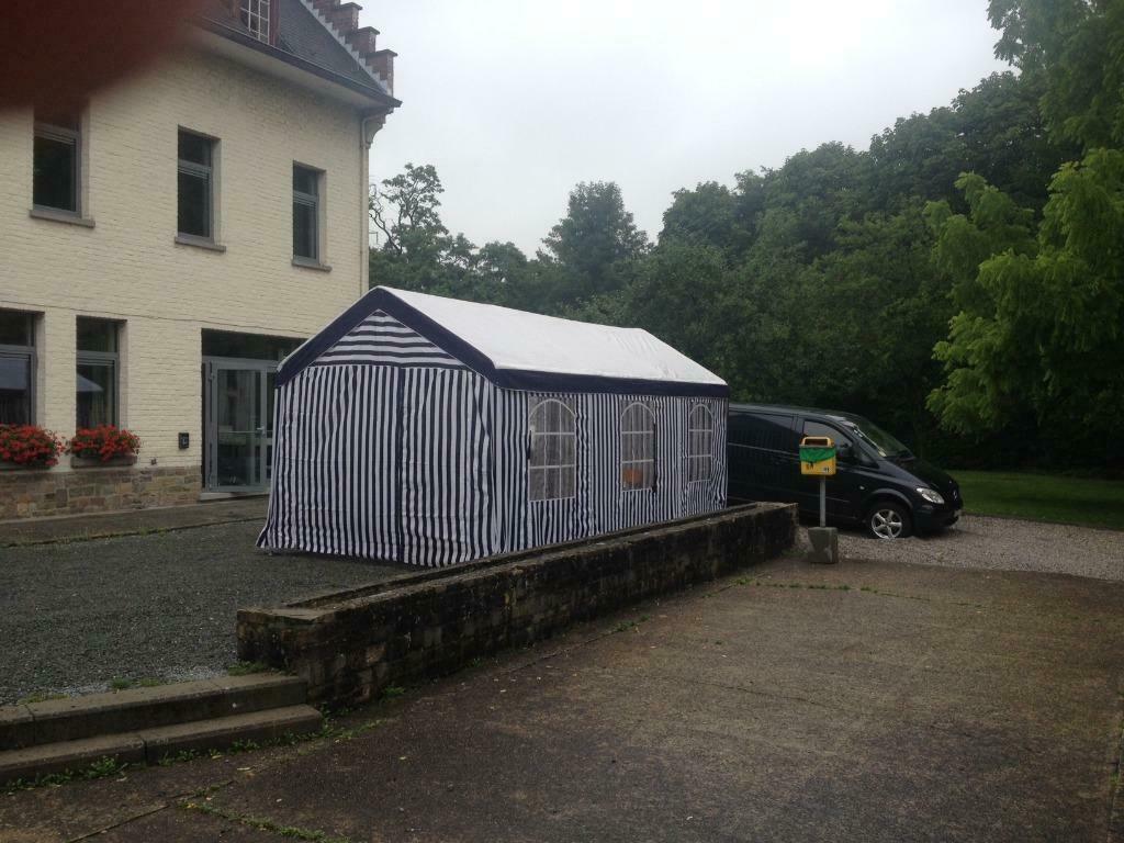 TE HUUR : partytent 6x3, Ophalen, Gebruikt