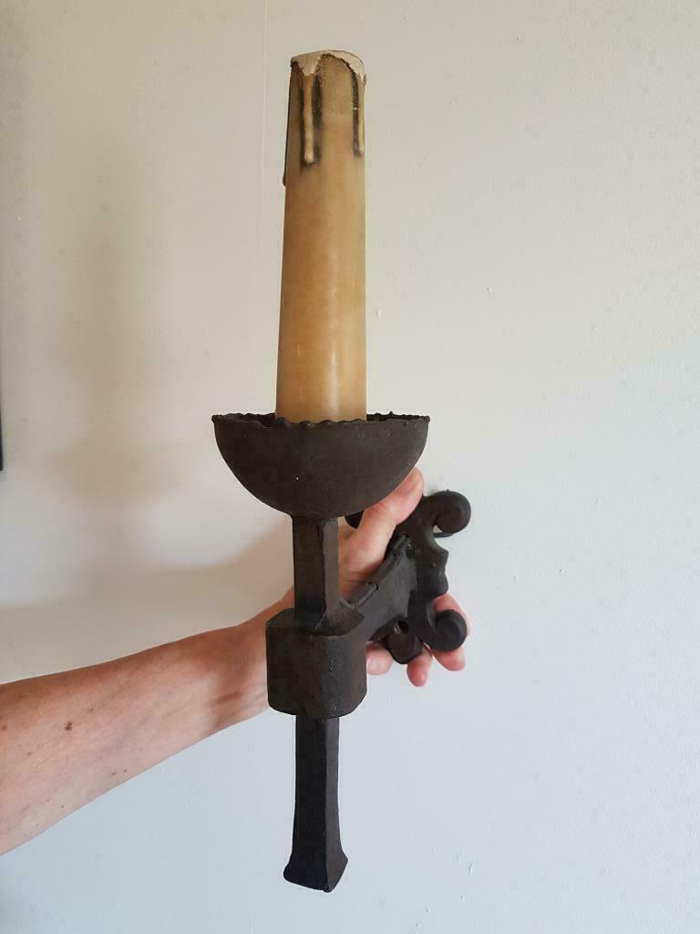 wandlicht, Huis en Inrichting, Lampen | Hanglampen, Ophalen of Verzenden, Zo goed als nieuw, Metaal