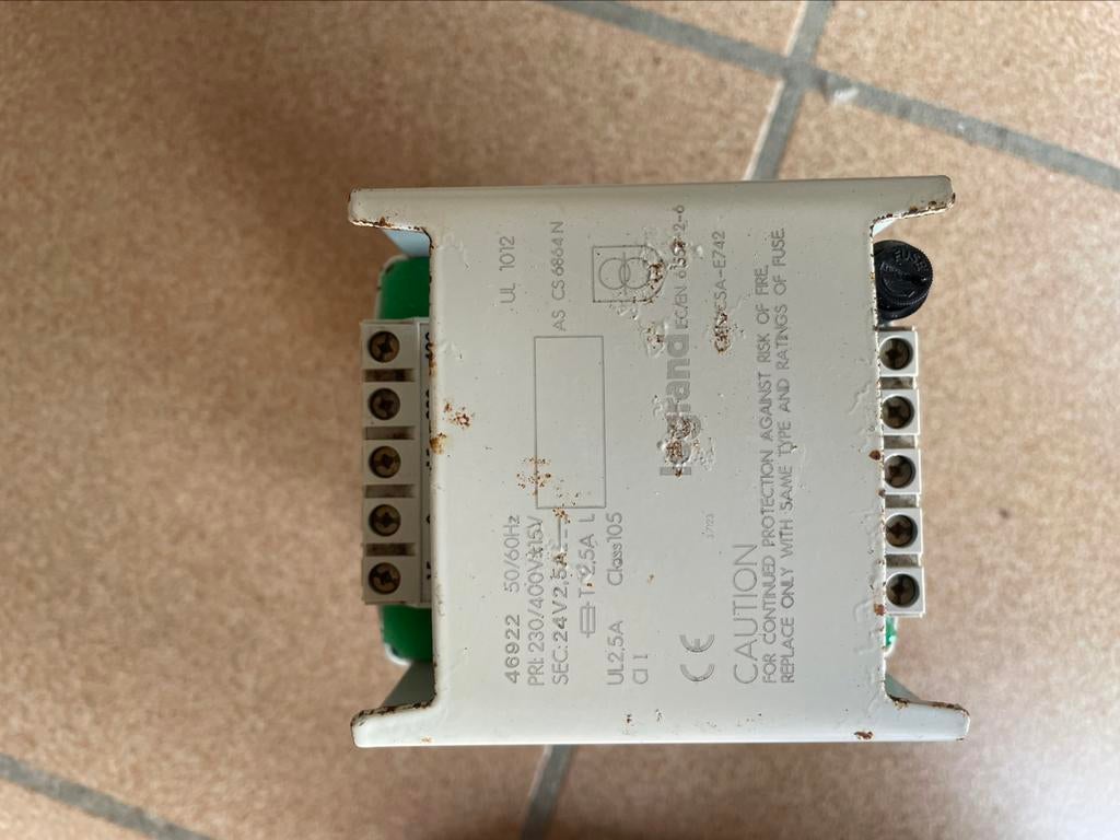 Alimentation 220v/24vdc, Enlèvement ou Envoi