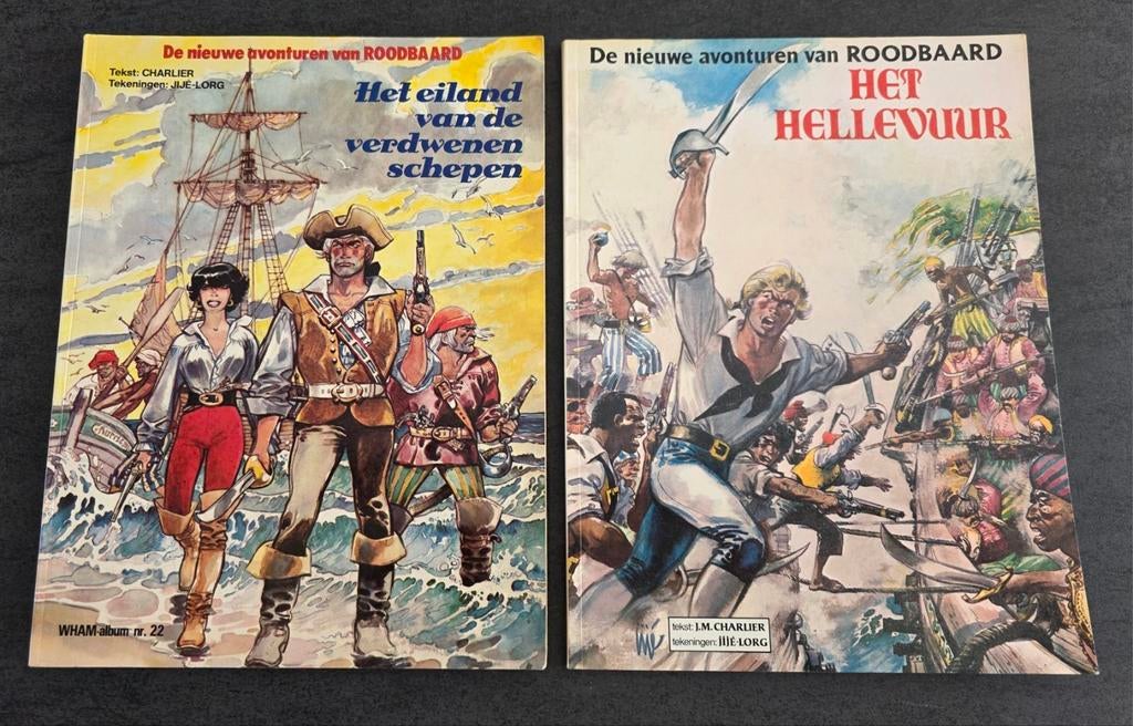 Strips: De nieuwe avonturen van Roodbaard ( Harko ), Boeken, Ophalen of Verzenden, Zo goed als nieuw