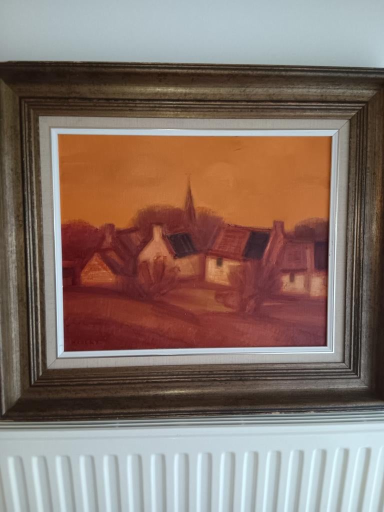 schilderij van Marcel Cockx, Enlèvement