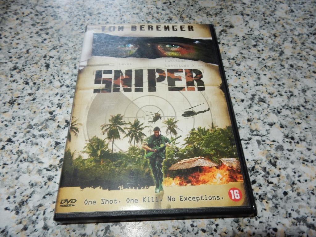 nr.2382- Dvd: sniper - actie, Cd's en Dvd's, Vanaf 16 jaar, Ophalen of Verzenden, Zo goed als nieuw, Actie