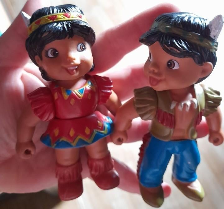 2 indianen poppetjes, Verzamelen, Poppetjes en Figuurtjes, Ophalen of Verzenden, Zo goed als nieuw