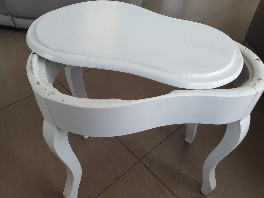 Oude bidet zonder pot (geverfd), Antiquités & Art, Enlèvement