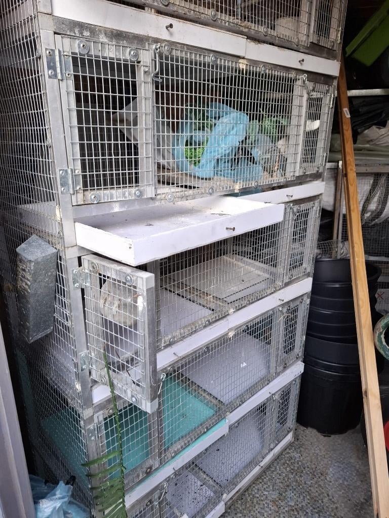 Cages élevages, Animaux & Accessoires, Enlèvement ou Envoi, Utilisé, Aluminium, Cage d'élevage