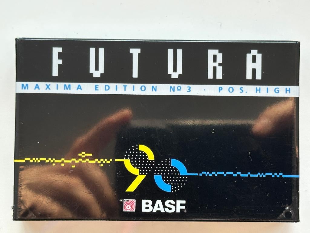 Cassettes audio NOS BASF Chrome Maxima, future édition n 2, Enlèvement ou Envoi, Autres genres, Neuf, dans son emballage, Vierge