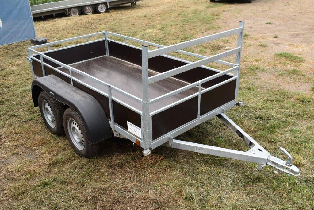 2 asser - 2.50mx1.28m (nieuw aanhangwagen). Met versterkte K, Autos : Divers, Remorques, Neuf, Enlèvement