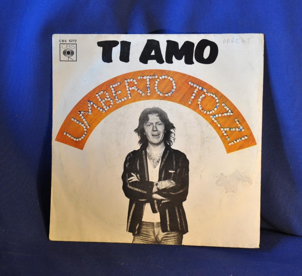 disque vintage umberto tozzi   (x2134), Ophalen of Verzenden, Gebruikt
