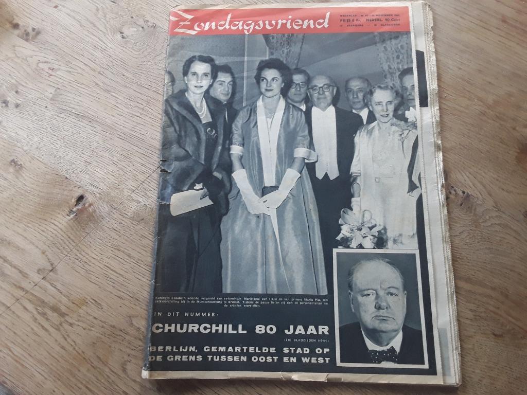 Origineel magazine uit 1954 : rubriek Zo leeft Wakken, Ophalen of Verzenden