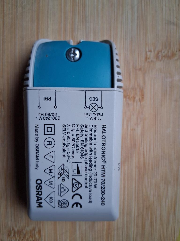 Transformatoren 12 Volt 20-70 Watt, Ophalen, Gebruikt, Overige typen