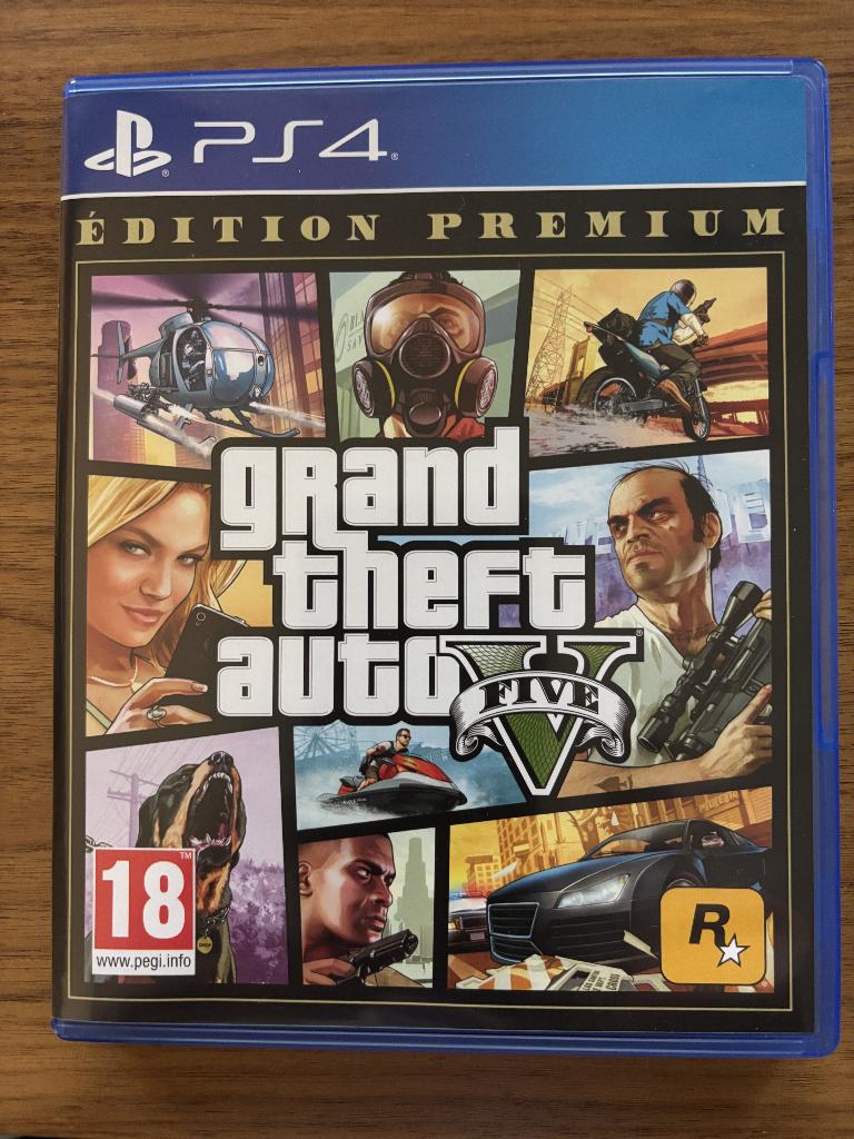 Grand Theft Auto (GTA) V pour PS4, Consoles de jeu & Jeux vidéo, Jeux | Sony PlayStation 4, Enlèvement ou Envoi, 1 joueur, À partir de 18 ans