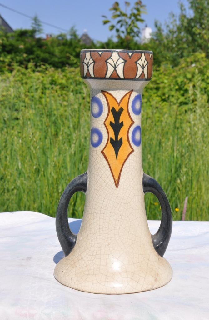 vase art deco amc wasmuel (moule 562), Enlèvement ou Envoi