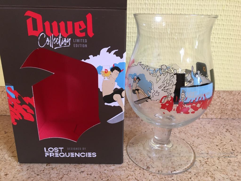 Collectorsitem Duvelglas Lost Frequencies, Collections, Enlèvement ou Envoi, Neuf, Verre ou Verres, Duvel