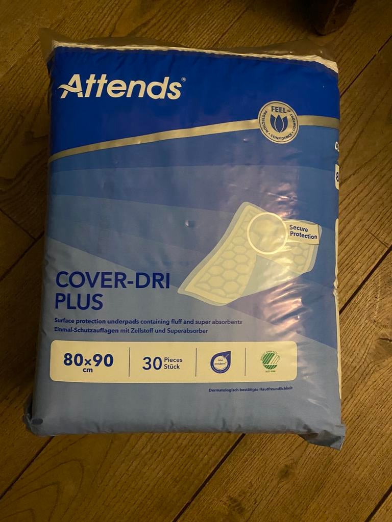 Cover Dri Plus 80x90 onderleggers en FLEX maat L, Diversen, Ophalen, Nieuw
