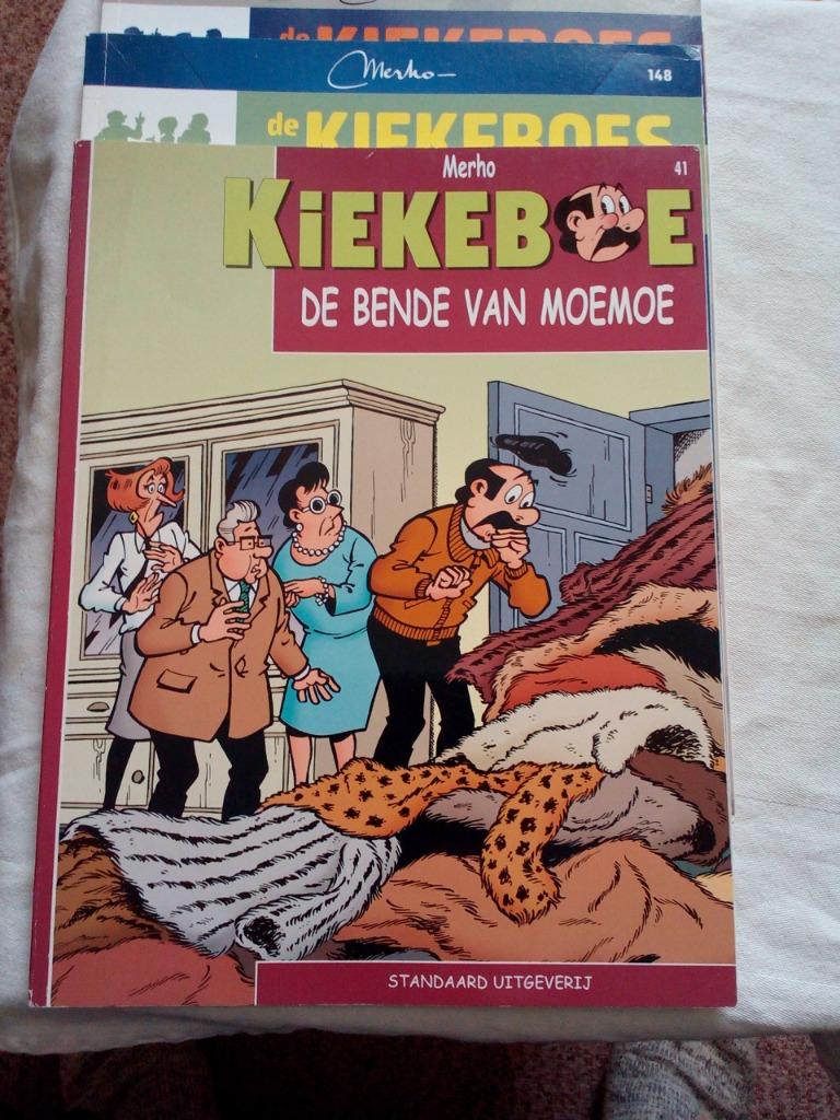 De Kiekeboes 3 BD, Boeken, Meerdere stripboeken, Ophalen of Verzenden, Gelezen, Merho
