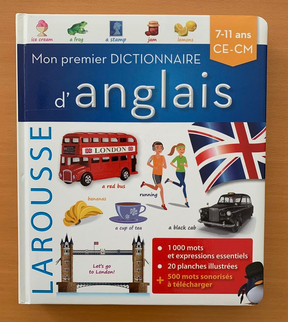Larousse Mon premier dictionnaire d’anglais 7-11 ans, Comme neuf