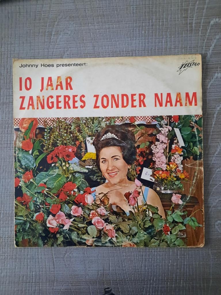 Lp van de Zangeres zonder naam, Ophalen of Verzenden, Gebruikt