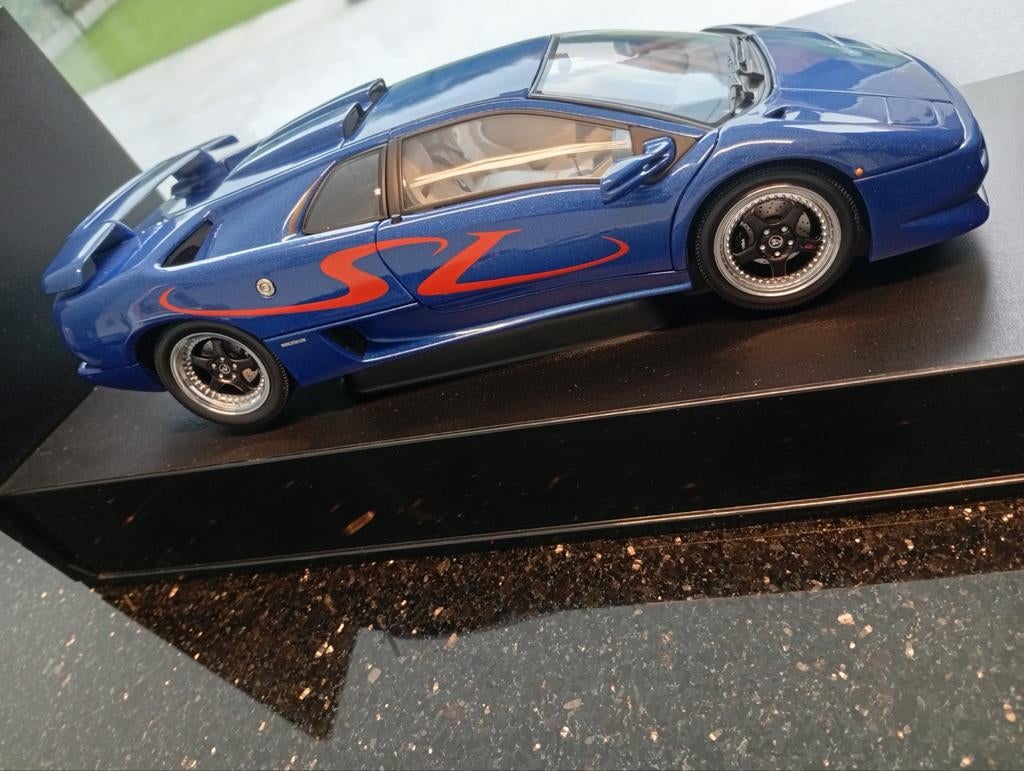 Autoart Lamborghini Diablo SV 1:18, Hobby en Vrije tijd, Ophalen of Verzenden, Zo goed als nieuw, Auto, Autoart