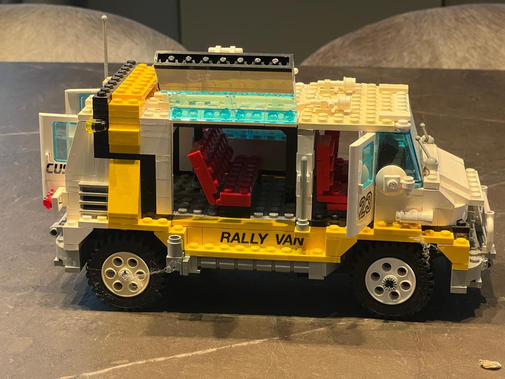 Lego Model Team 5550 Custom Rally Van, Enlèvement ou Envoi, Comme neuf, Ensemble complet, Lego