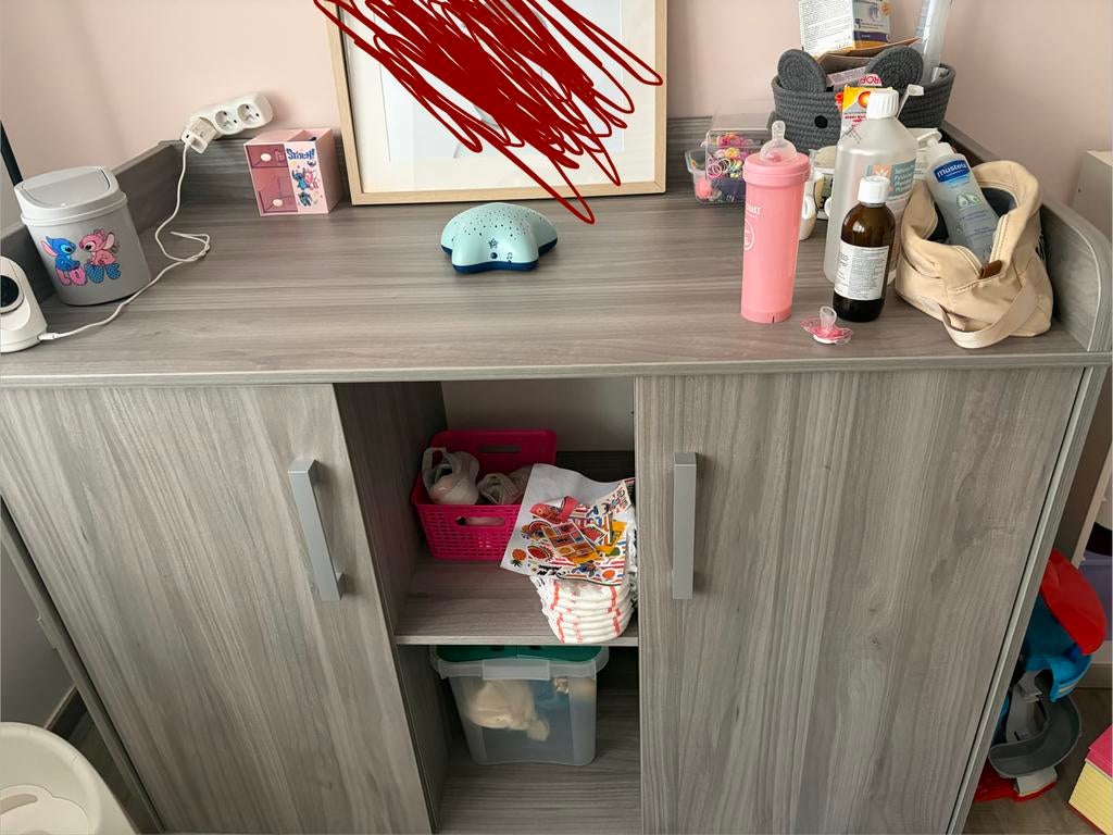 Table a langer, Enlèvement