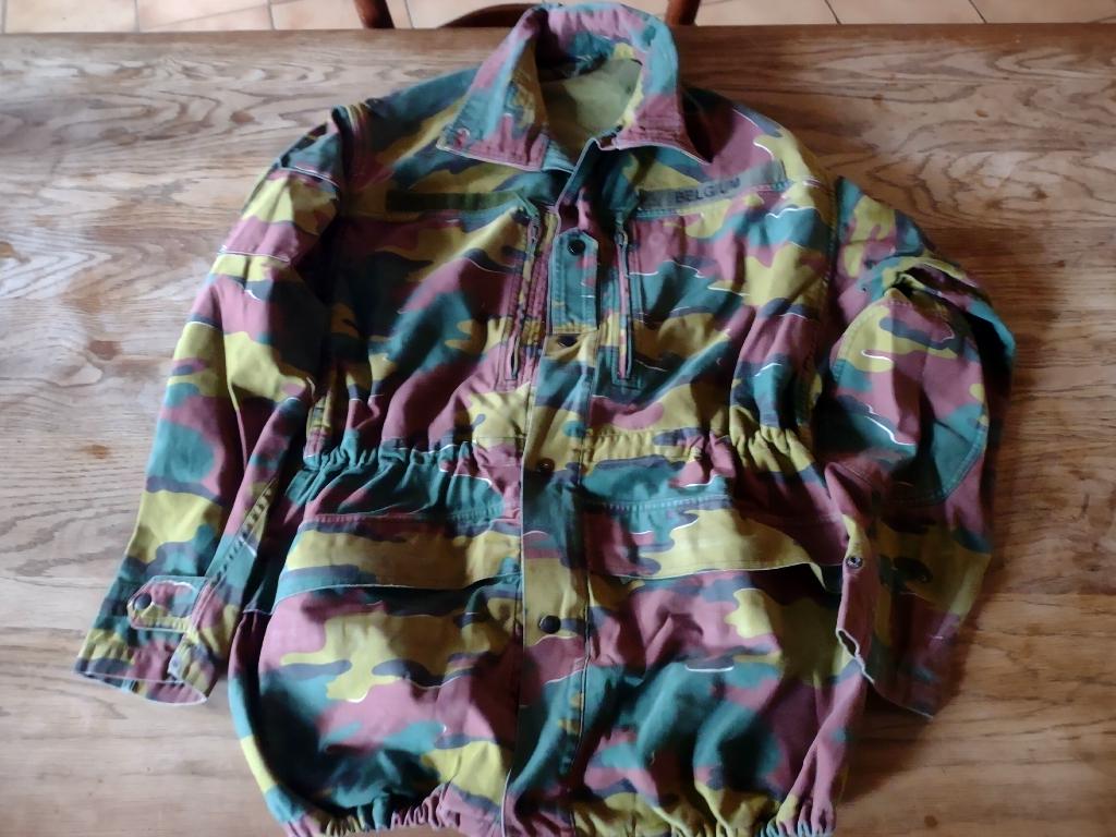 chemise armee belge abl bariolé, Enlèvement ou Envoi, Armée de terre, Vêtements ou Chaussures