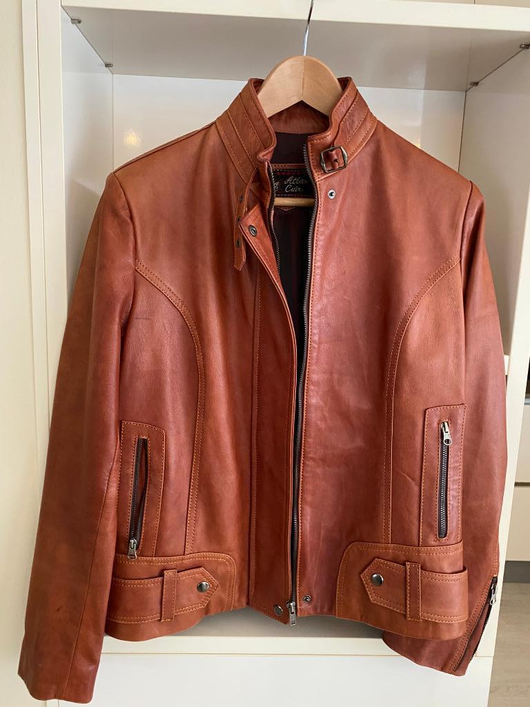 Vest in leder Atals voor dames, Kleding | Dames, ANDERE, Ophalen of Verzenden, Zo goed als nieuw, Bruin