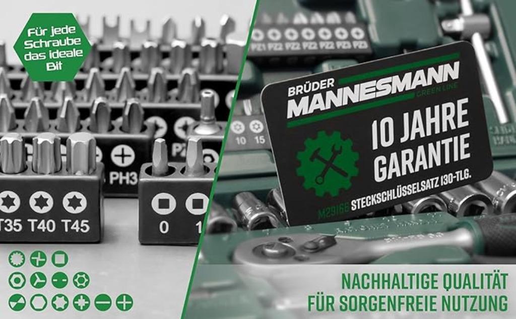 Kit de 130 douilles et embouts Mannesmann FAST FREE LEV, Envoi, Neuf