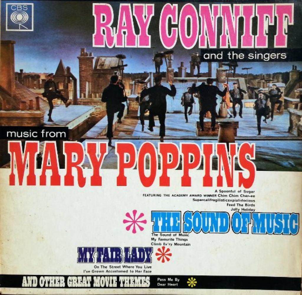 Ray Conniff And The Singers ‎– Music From Mary Poppins - Lp, 1960 tot 1980, Ophalen of Verzenden, Zo goed als nieuw, 12 inch