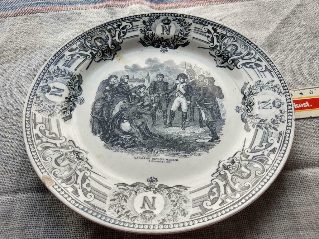 Assiette Napoléon, Antiquités & Art, Enlèvement ou Envoi