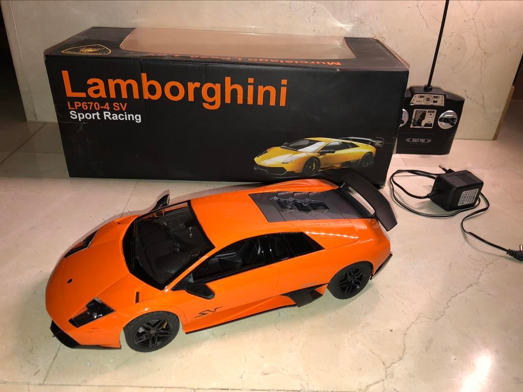 RC Lamborghini Murcielago LP670-4 SV, Ophalen, Zo goed als nieuw, Schaal 1:14, Elektro