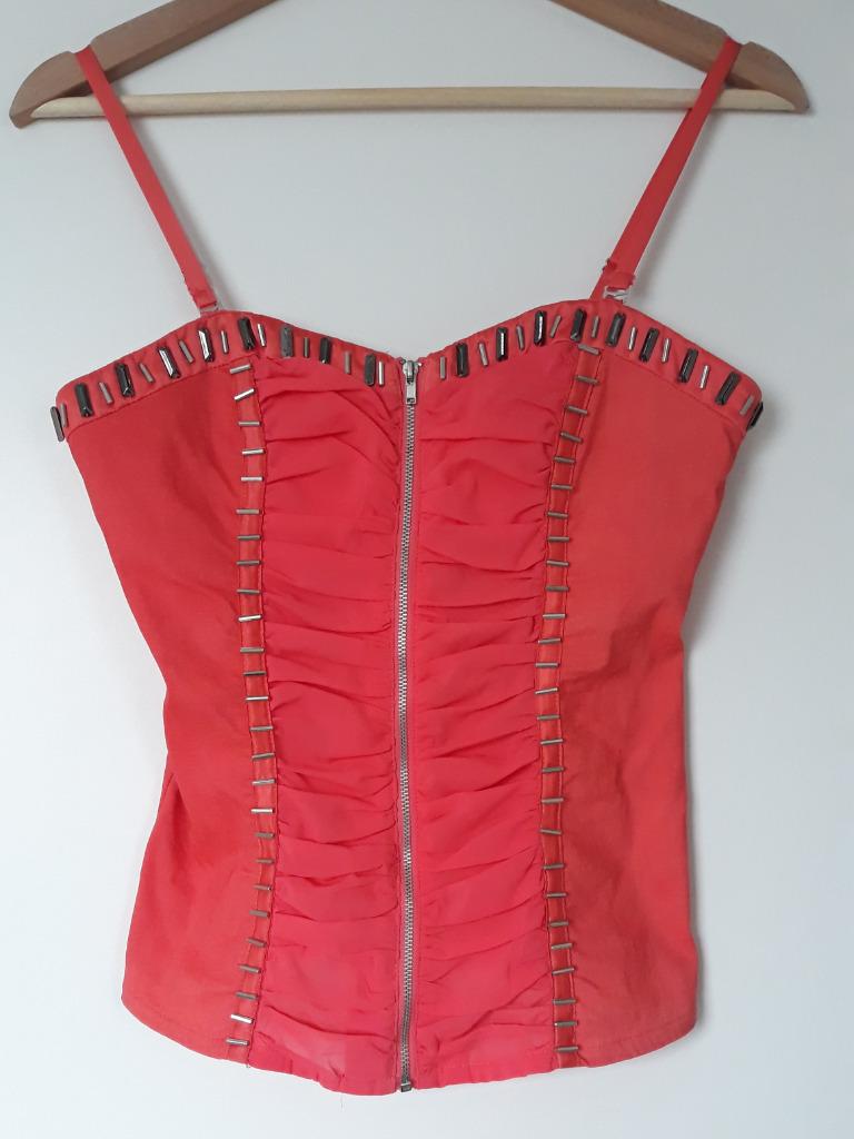 Bustier Rose Femme Taille S, Sans manches, Luxe Collection, Rose, Taille 36 (S)