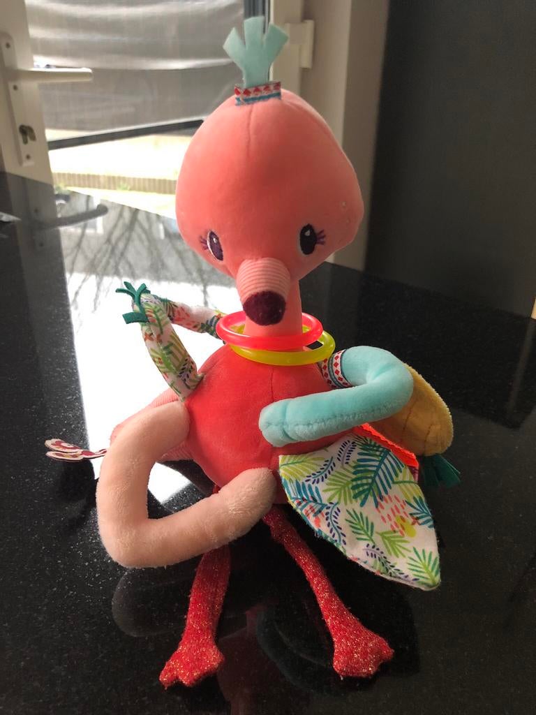 Jouet pour bébé Flamingo, Enlèvement, Comme neuf, Autres types, Sonore