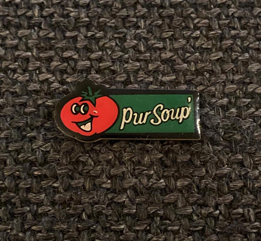 PIN - PUR SOUP - LIEBIG - SOUPE - SOEP, Envoi, Utilisé, Marque, Insigne ou Pin's