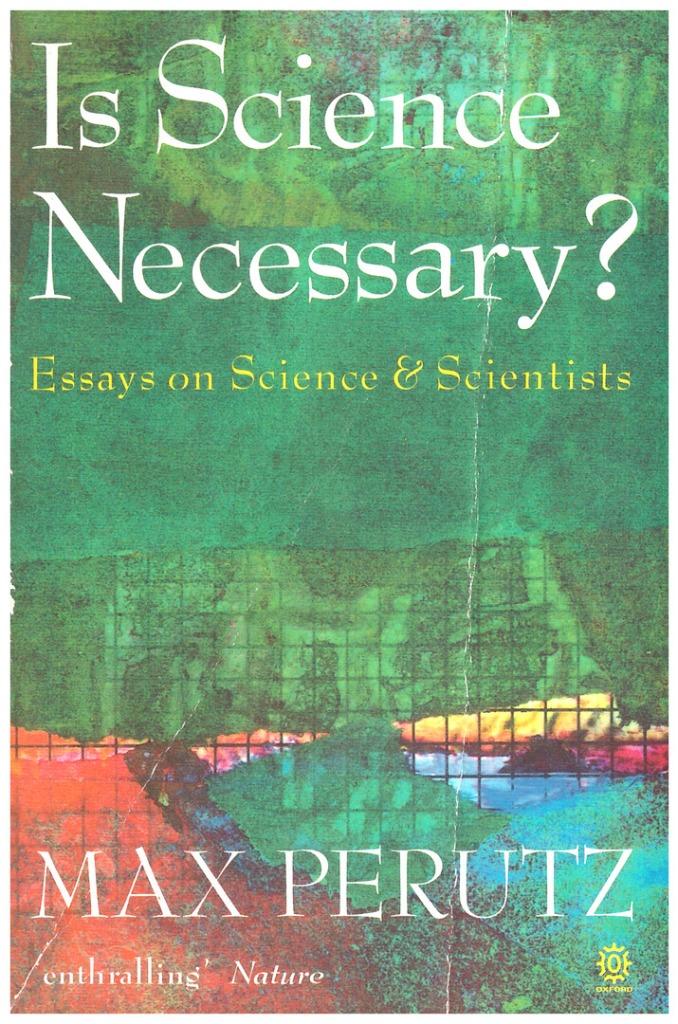 Is Science Necessary, Enlèvement ou Envoi, Autres sciences, Utilisé, Perutz, Max