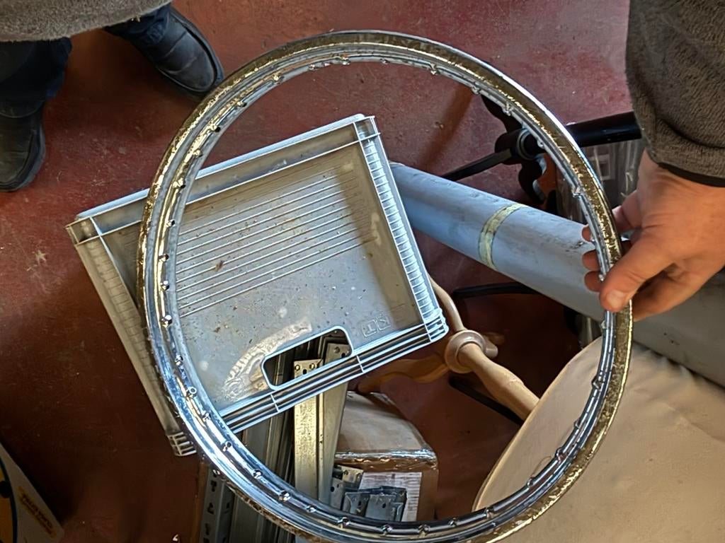 Velg vooraan in nos voor Suzuki TS50 ERP/D, Motoren, Onderdelen | Suzuki, Ophalen of Verzenden, Nieuw