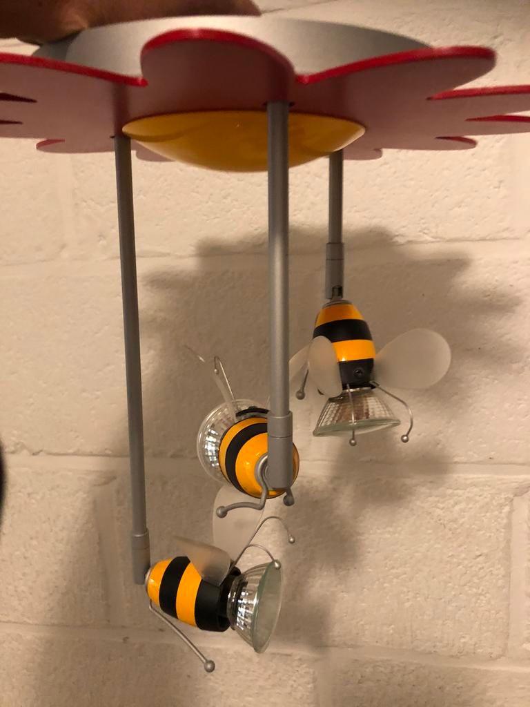 Lampe suspendue à 3 spots, Enlèvement, Comme neuf