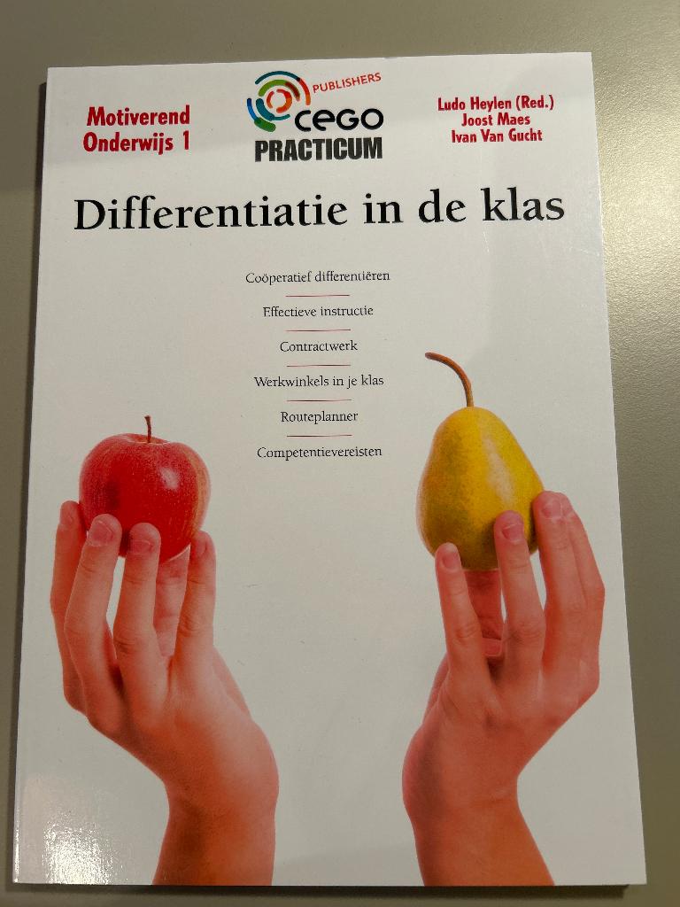 Boek: Differentiatie in de klas, Overige vakken, Ludo Heylen, Ophalen of Verzenden, Zo goed als nieuw