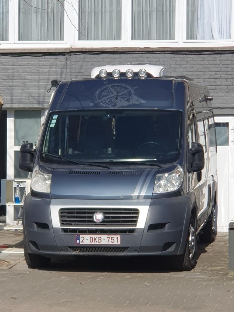 Mobilhome fiat ducato 2.8 180 pk, Caravans en Kamperen, Buscamper of Camperbus, Bedrijf, Diesel, Tot en met 3