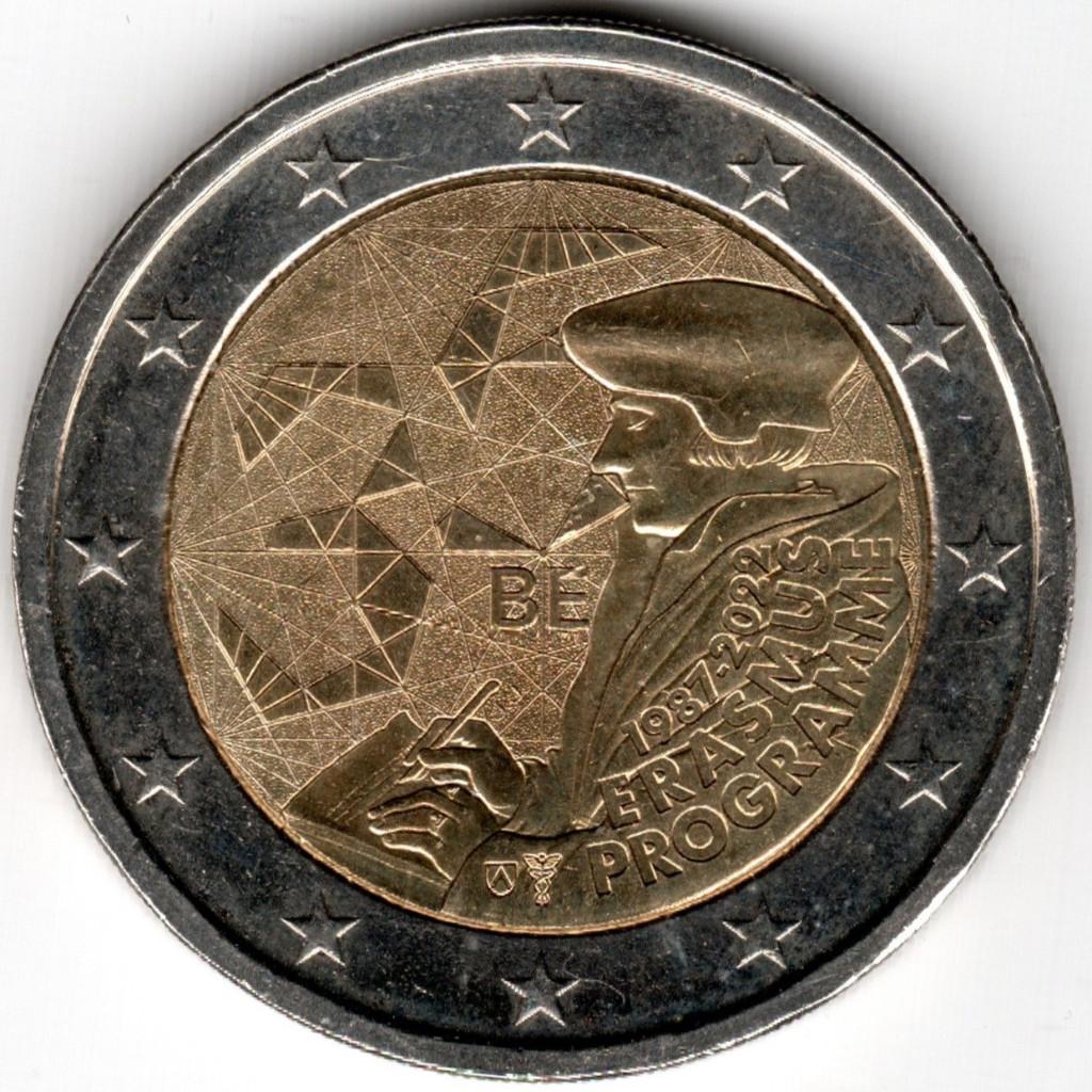 België : 2 Euro 2022 Erasmus Programma  KM#430  Ref 15811, Postzegels en Munten, Ophalen of Verzenden, België, 2 euro, Losse munt