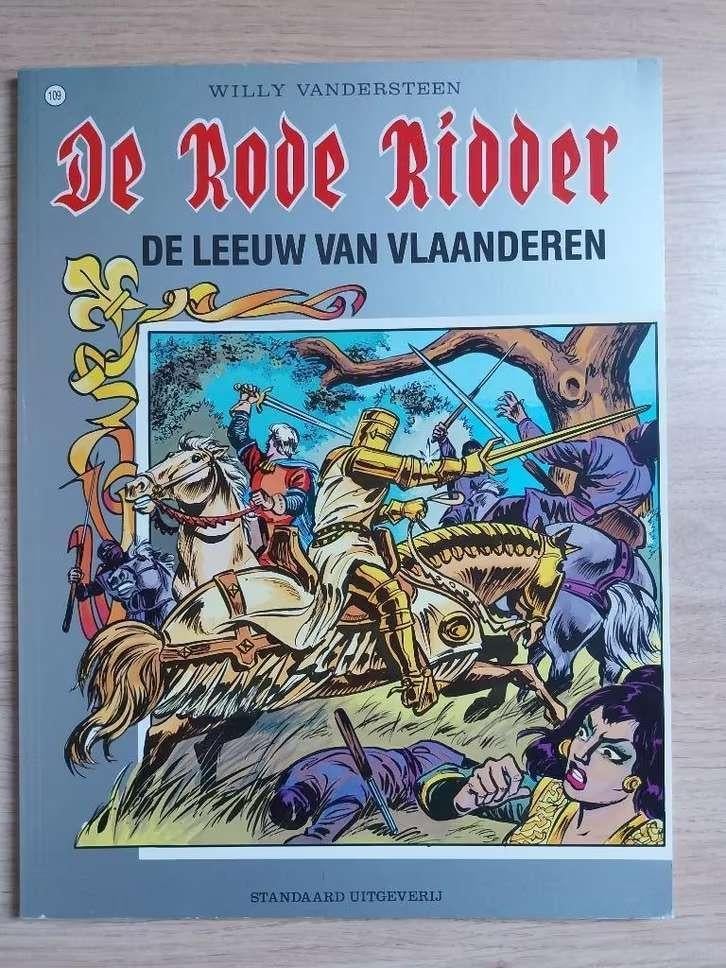 De rode ridder - 109 De leeuw van Vlaanderen, Boeken, Karel Biddeloo, Eén stripboek, Ophalen of Verzenden, Zo goed als nieuw