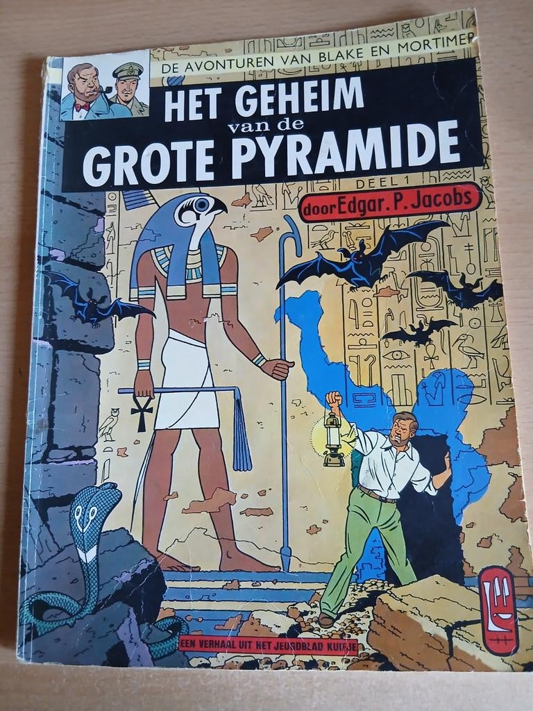 Het geheim van de grote pyramide - Edgar. P. Jacobs, Enlèvement