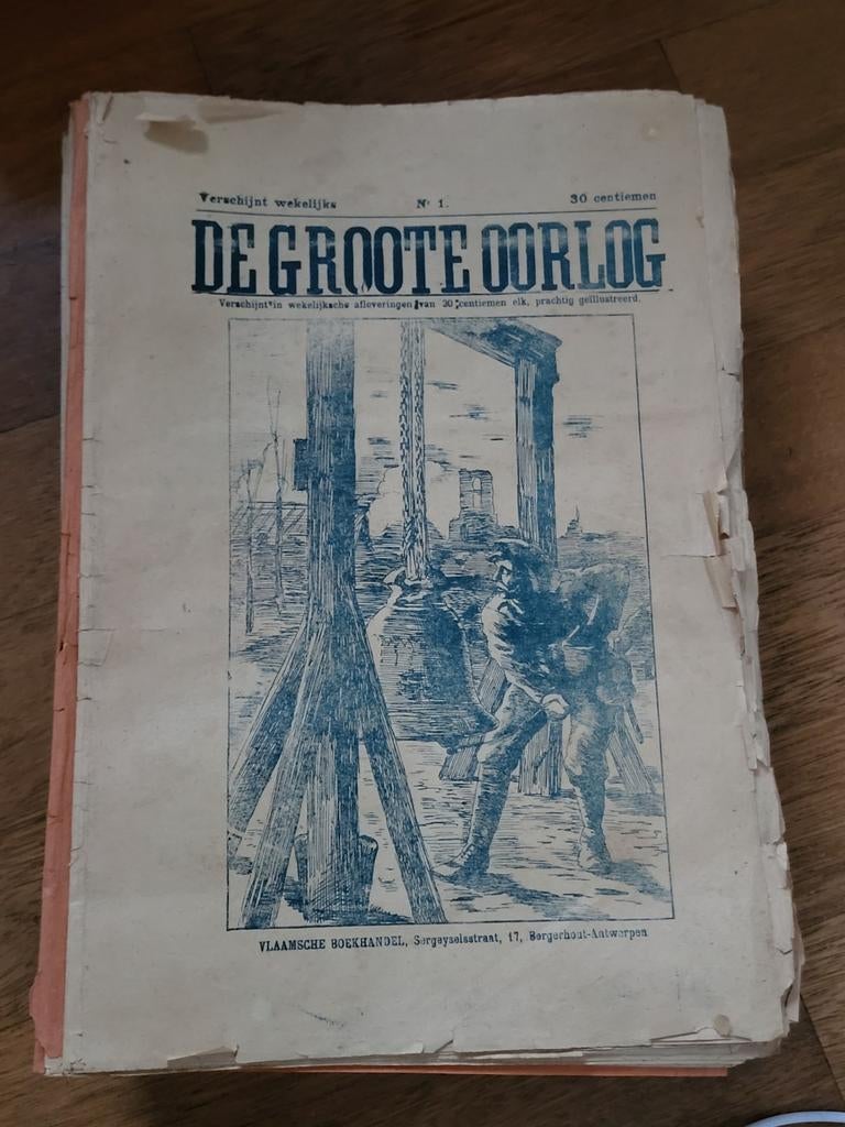 De Groote Oorlog Abraham Hans 1919, Ophalen of Verzenden